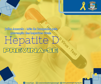 🟡 HEPATITE D: Conheça, previna-se, lute! 🟡