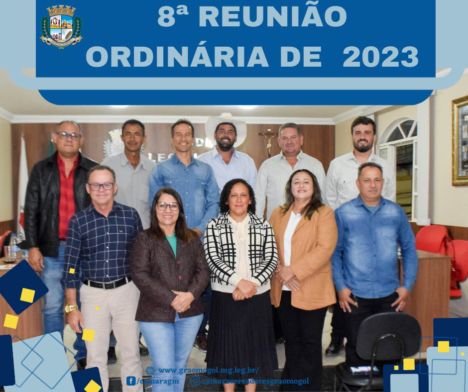 8ª Reunião Ordinária de 2023