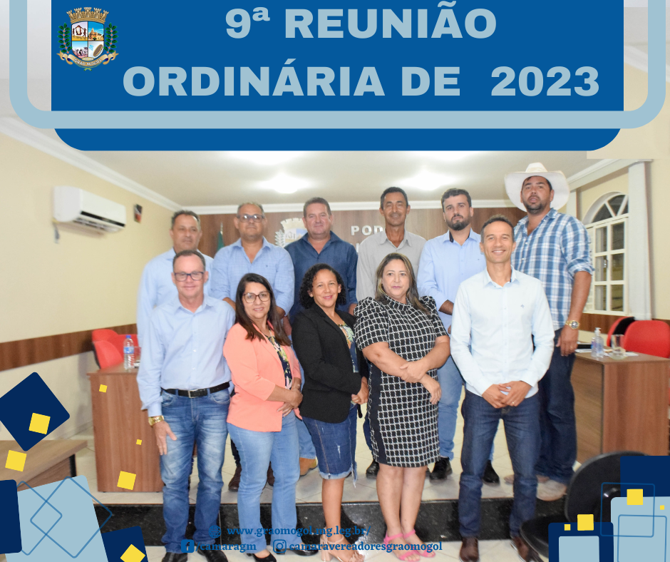 9ª Reunião Ordinária de 2023