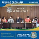CÂMARA MUNICIPAL DE GRÃO MOGOL/MG

Foi realizada na segunda-feira 21 de março de 2022, Reunião Ordinária da Câmara Municipal de Grão Mogol-MG.
A Reunião Ordinária foi realizada com a presença de pessoas convocadas através de Requerimento, conforme Decreto Municipal de Medidas de Prevenção e Disseminação da Covid-19, e transmitida ao vivo pelo “Facebook” da Câmara Municipal de Grão Mogol-MG...
